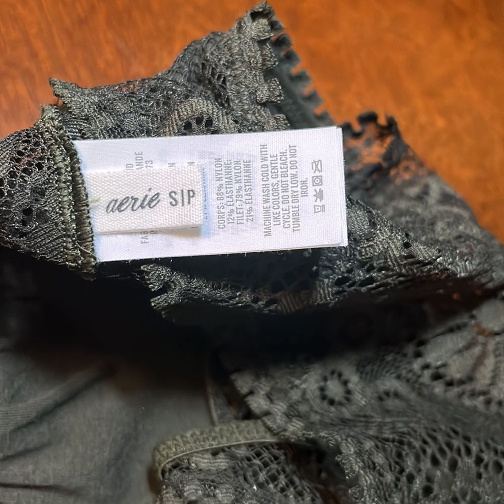 NWOT Aerie Joy Lace Padded Longline Bralette Size Small - Picture 9 of 13